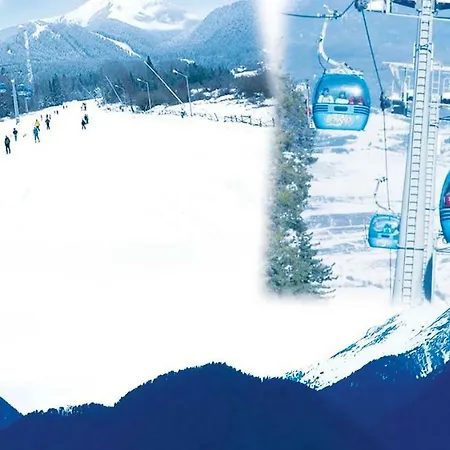 Apartment**** Anastasiia Ski Lift Area 반스코